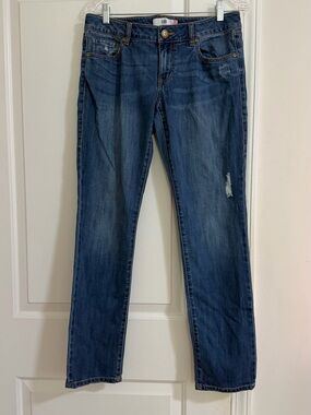 CAbi Dark Blue Straight Leg Jeans